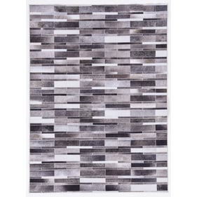 Linon Laredo Sontag Grey And Ivory Rug - 60x36