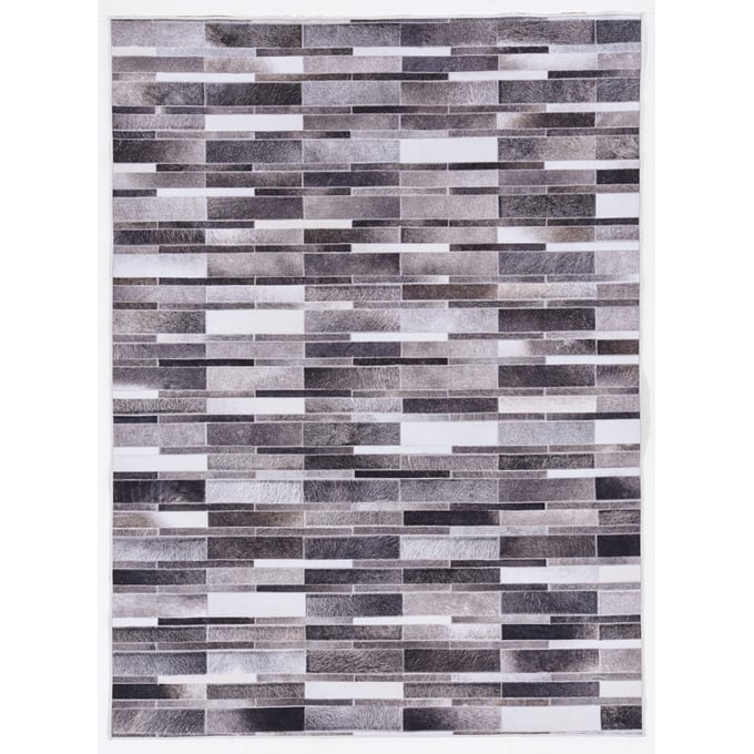 Linon Laredo Sontag Grey And Ivory Rug - 115x79 LN-RUGLO1371