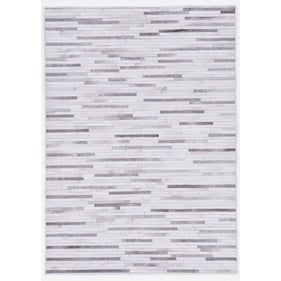 Linon Laredo Tanner Grey And Ivory Rug - 60x36