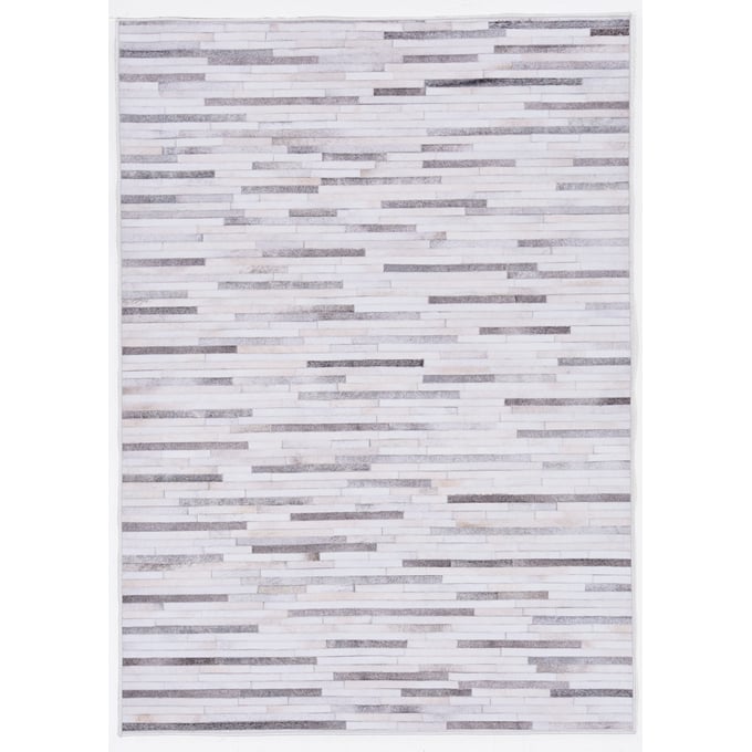 Linon Laredo Tanner Grey And Ivory Rug - 60x36 LN-RUGLO1435