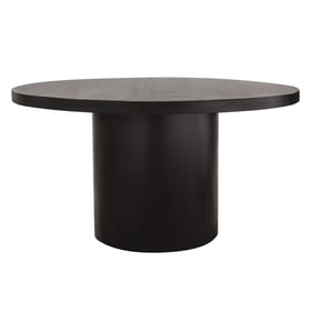 Diamond Sofa Rune Black 54 Inch Round Dining Table