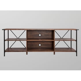 Saint Birch Brunei Walnut 65 Inch TV Stand