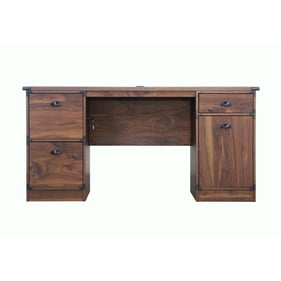 Saint Birch Dark Walnut 2 Door Storage Desk