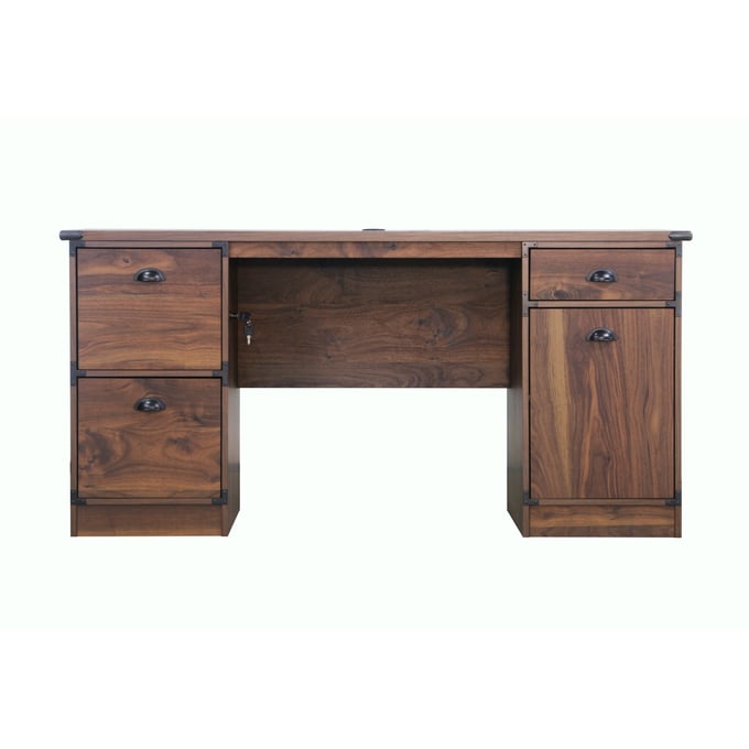 Saint Birch Dark Walnut 2 Door Storage Desk SANT-SBBX1800EDWN