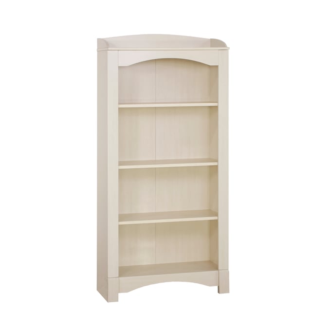 Saint Birch Hawksbury Antique White 4 Shelf Bookcase SANT-SBGM3003BKMW