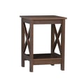 Saint Birch Lambert Modern Farmhouse Rosewood Grain End Table