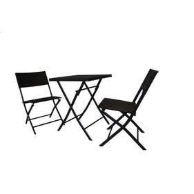 Saint Birch Black 3pc Outdoor Patio set