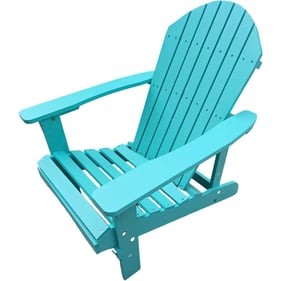 Saint Birch Waterfall Teal Adirondack Chair