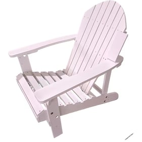 Saint Birch Waterfall White Adirondack Chair