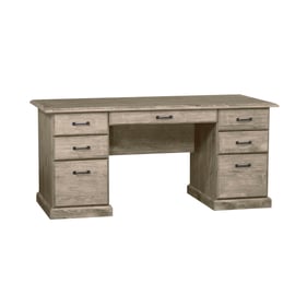 Saint Birch Honduras Gray Oak Office Desk