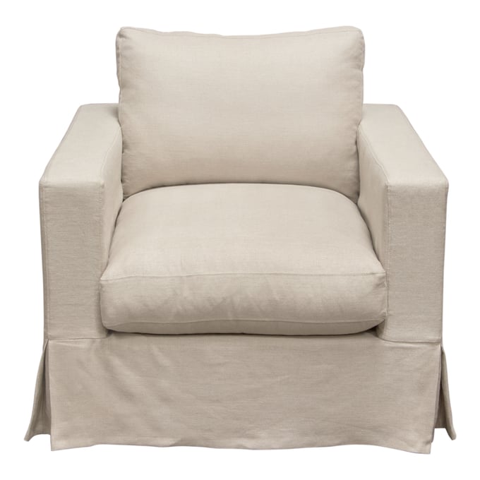 Diamond Sofa Savannah Sand Slip Cover Chair DMND-SAVANNAHCHSD