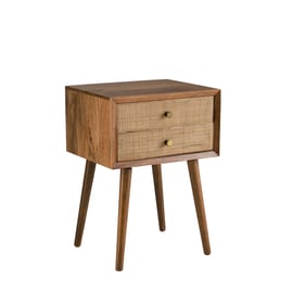 Martin Svensson Dylan Chestnut 2 Drawer End Table