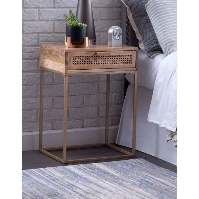 Martin Svensson Auckland Natural 25 Inch End Table SBG-3707121