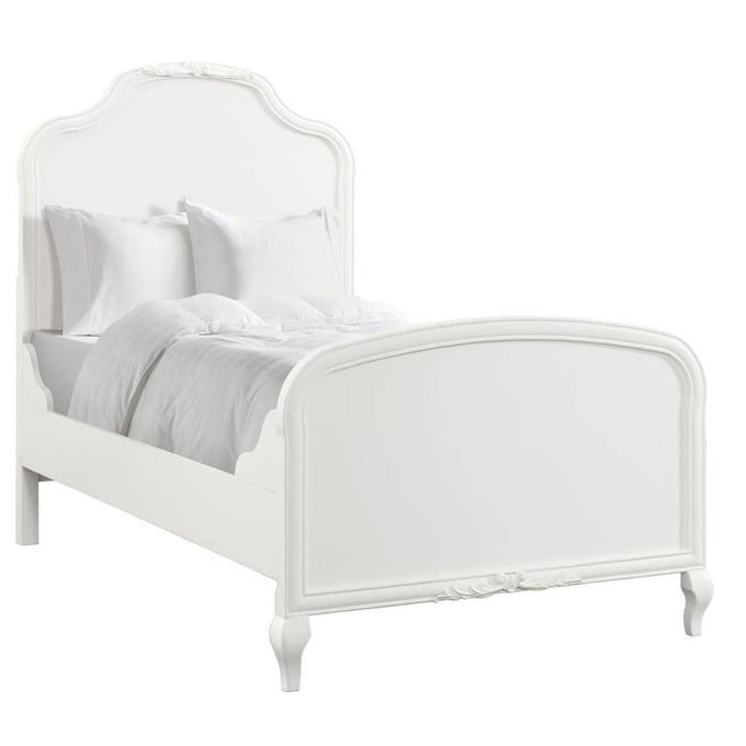 Martin Svensson Kelly White Twin Headboard and Footboard SBG-6701714