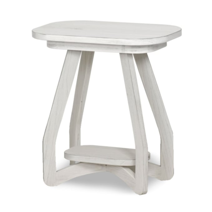 Sea Winds Surfside White Chairside Table SEWN-B27705-WW