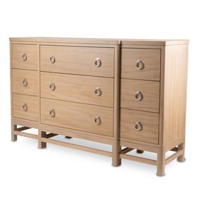 Sea Winds Monterey Brown 9 Drawer Dresser