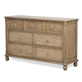 Sea Winds Malibu Natural Brown 7 Drawer Dresser