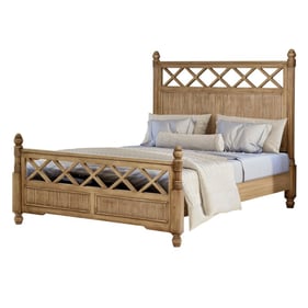 Sea Winds Malibu Natural Brown King Bed