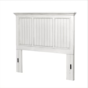 Sea Winds Monaco White Queen Panel Headboard