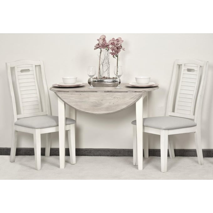 Sea Winds Islamorada Gray Taupe 3pc Dining Room Set SEWN-D23385-DR-S2