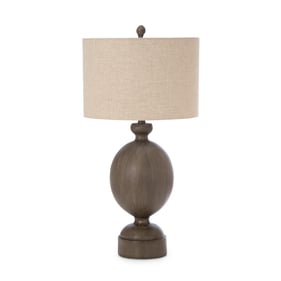 2 Sea Winds Lux Lighting Brown 30 Inch Timeless Table Lamps