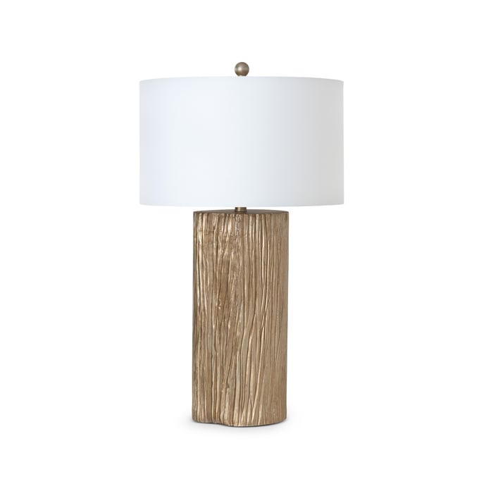 2 Sea Winds Lux Lighting Wood Gold 30 Inch Table Lamps With USB Port SEWN-LUX-4012-GOLD-USB