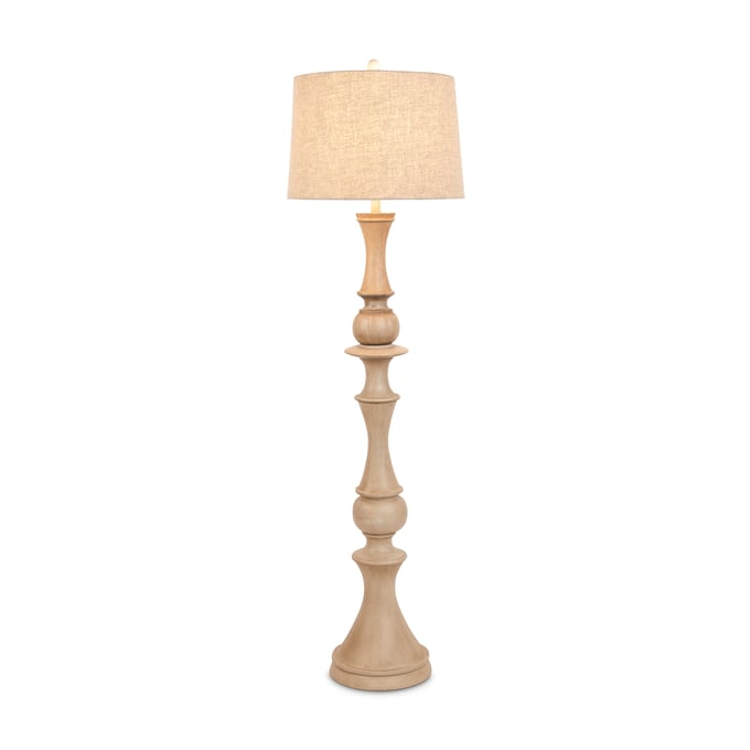 Sea Winds Lux Lighting Beige Cream 63 Inch Floor Lamp SEWN-LUX-FL-C01-BEIGE