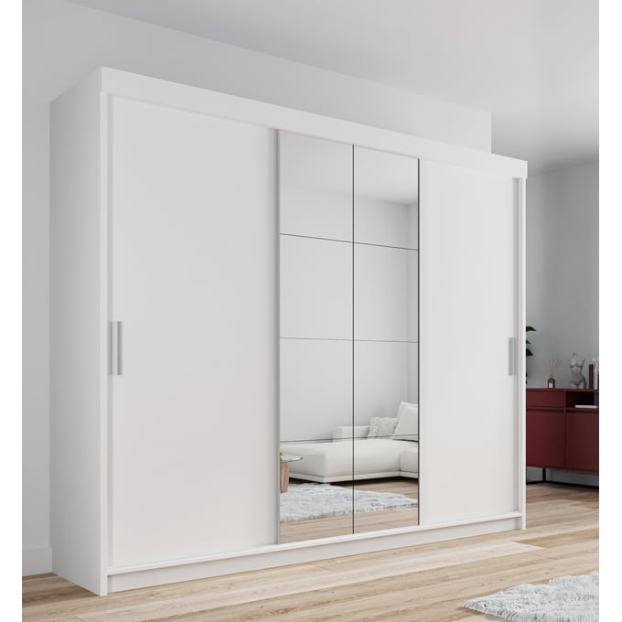 Skyler Designs Peso 99 White Armoire SKY-PESO-99-WHITE