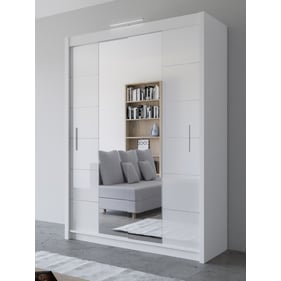 Skyler Designs Lisbon 59 White Armoire