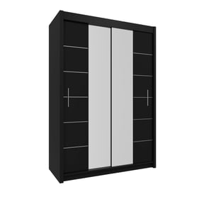 Skyler Designs Lisbon 59 Black Armoire