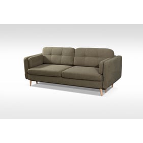 Skyler Designs Manhattan Olive Sofa Bed with Storage