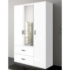 Skyler Designs Orlando 47 White Armoire