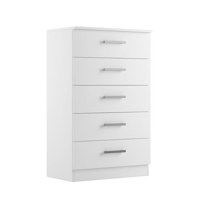 Skyler Designs Jumbo Gloss White Drawer Chest SKY-JUMBO-CHEST-WHITE-GLOSS