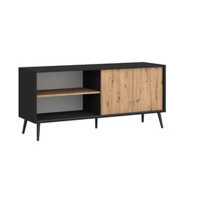 Skyler Designs Toronto Black Oak TV Stand