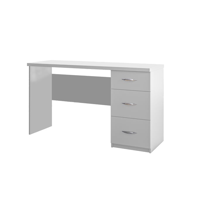 Skyler Designs Gucio White Computer Desk SKY-GUCIO-DESK-WHITE