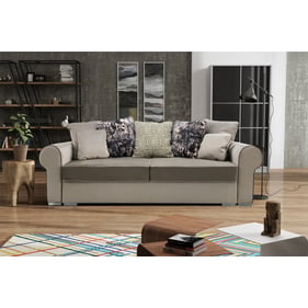 Skyler Designs Luiza Beige Sofa Bed