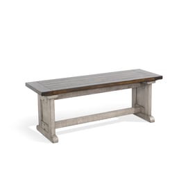 Purity Craft Evadne Tobacco Grey Side Bench