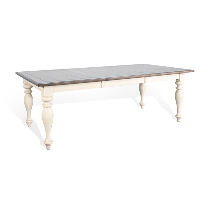 Purity Craft Onyx White Rectangular Extension Dining Table 1015MB