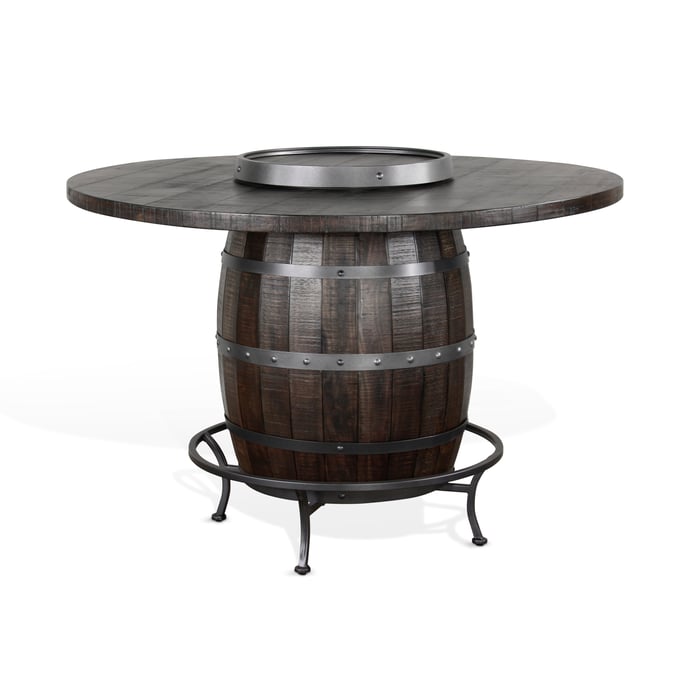 Purity Craft Allure Dark Brown Round Pub Table 1038TL2