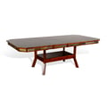 Purity Craft Extension Dining Table with Double Butterfly Leaf