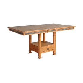 Purity Craft Aurelia Rustic Oak 42 Inch Dining Table