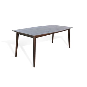 Purity Craft Neptune Dark Brown Wood Dining Table