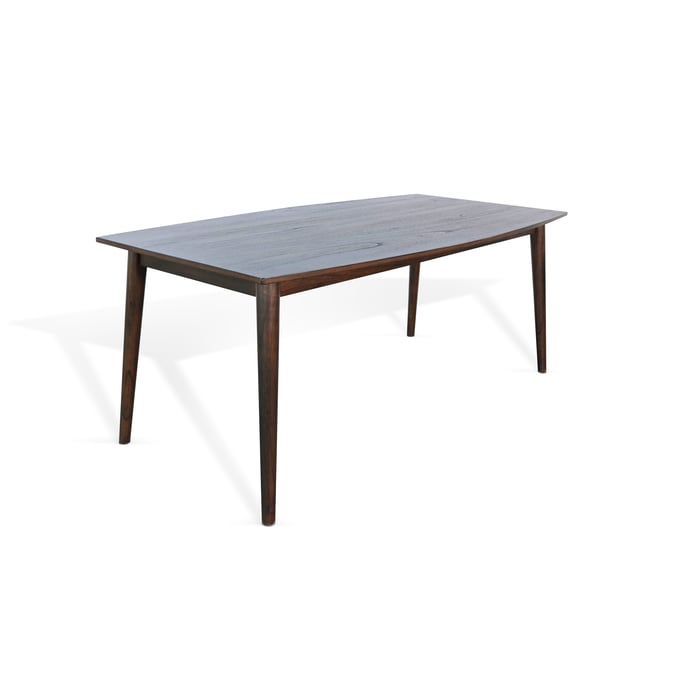 Purity Craft Neptune Dark Brown Wood Dining Table 1179WL