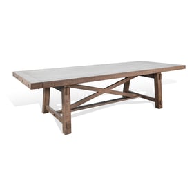 Purity Craft Rose Natural Extension Dining Table with Leaves