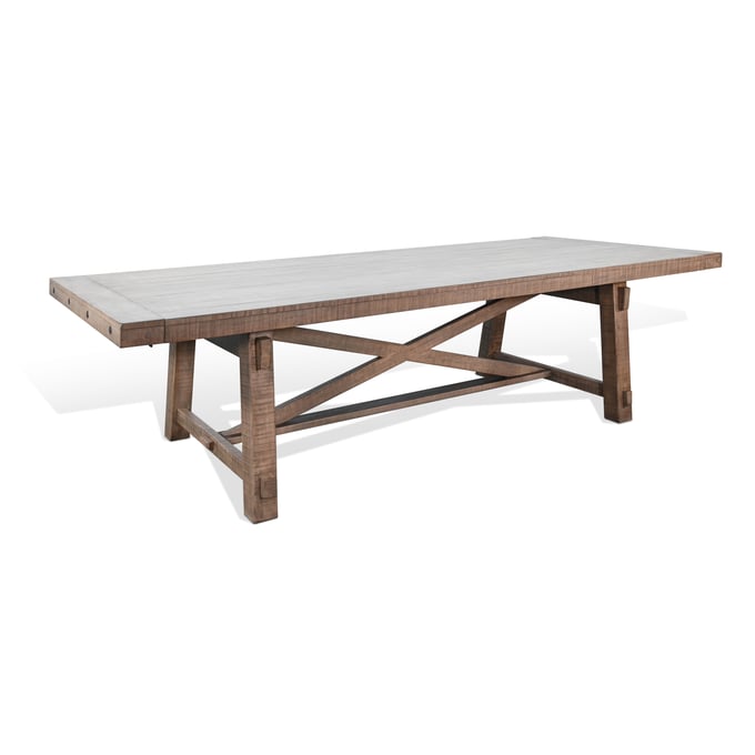 Purity Craft Rose Natural Extension Dining Table with Leaves 1183DR