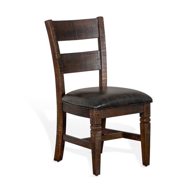 2 Purity Craft Allure Brown Ladder Back Chairs 1429TL2