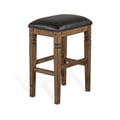 Purity Craft Bar Backless Stool, Cushion Seat