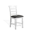 Purity Craft Counter Carrige House Ladderback Barstool, Cushion Seat