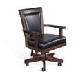 Purity Craft Game Chair with Casters, Cushion Seat & Back