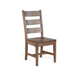 2 Purity Craft Eudora Natural Ladderback Chairs